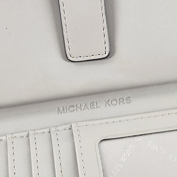 Michael Kors Logo Jet Set Double Zip Wristlet - Picture 5 of 9